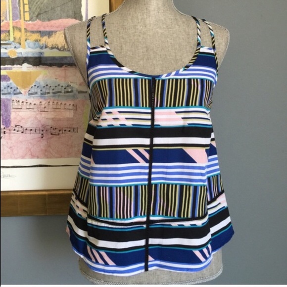 Jessica Simpson Striped Top - Picture 2 of 3